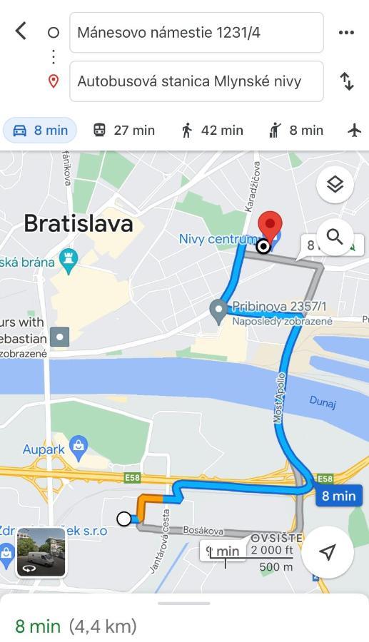 Private Room 1 Km From Center With Kitchen Bratislava Exterior foto